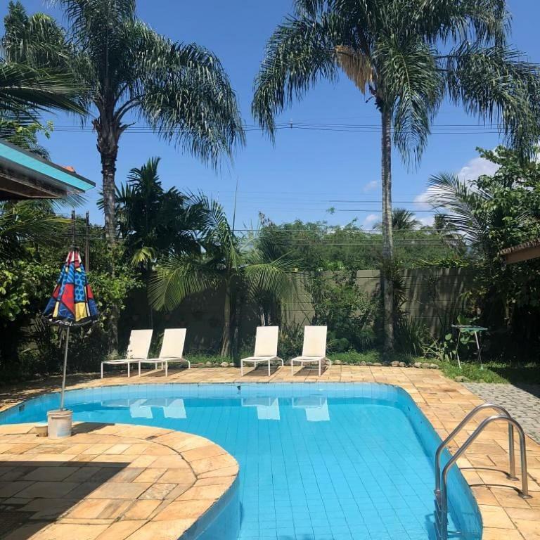 Pousada Na Praia Ubatuba Bagian luar foto